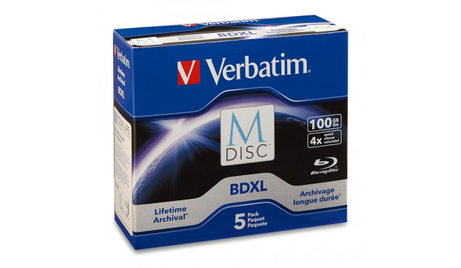 Verbatim BD-R 100GB M-Disc - 5 pcs