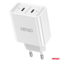 Laadija 2*USB-C 40W 230V kiirlaadimine
