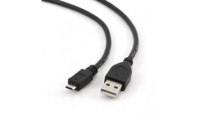 Gembird CABLE USB2 A PLUG/MICRO B 0.5M/CCP-MUSB2-AMBM-0.5M
