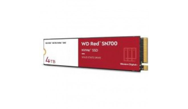 Western Digital SSD||Red SN700|4TB|M.2|NVMe|Write speed 3100 MBytes/sec|Read speed 3400 MBytes/sec|T