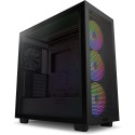 NZXT Case||H7 Flow RGB|MidiTower|ATX|EATX|MicroATX|MiniITX|Colour Black|CM-H72FB-R1