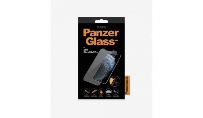 PanzerGlass 2661 Screen Protector, iPhone, X/XS, Tempered glass, Transparent