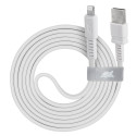 RIVACASE CABLE USB-A TO LIGHTNING 1.2M/WHITE PS6008