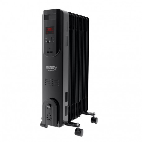 Camry Oil-Filled Radiator with Remote Control CR 7812 1500 W, Number of power levels 3, Black