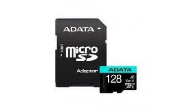 ADATA MEMORY MICRO SDXC 128GB W/AD./AUSDX128GUI3V30SA2-RA1