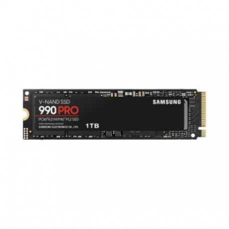 Samsung 990 PRO 1000 GB, SSD form factor M.2 2280, SSD interface PCIe Gen4x4, Write speed 6900 MB/s,