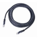 Gembird PATCH CABLE CAT5E UTP 5M/BLACK PP12-5M/BK