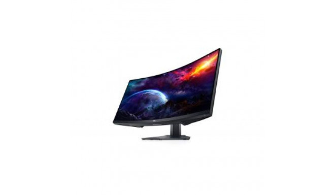 Dell LCD S3422DWG 34 ", VA, WQHD, 3440 x 1440, 21:9, 2 ms, 400 cd/m, Black, HDMI ports quantity 2