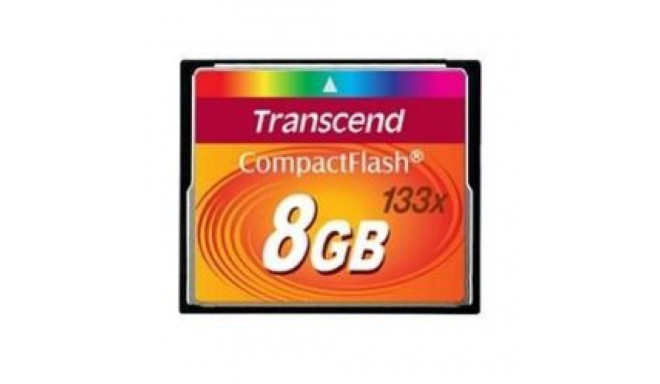 Transcend MEMORY COMPACT FLASH 8GB/133X TS8GCF133