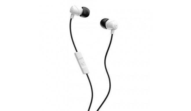 Skullcandy Jib 3.5 mm, In-ear, Microphone, White/Black