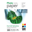 ColorWay High Glossy dual-side Photo Paper, 50 sheets, A4, 220 g/m