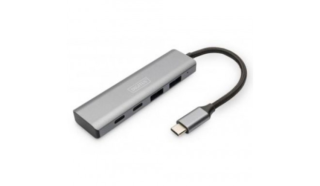 Digitus USB-C 4 Port HUB 2x USB-A + 2x USB-C Gen2 DA-70245