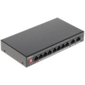 DAHUA Switch||PFS3010-8GT-96|Desktop/pedestal|Rack|8x10Base-T / 100Base-TX / 1000Base-T|PoE ports 8|