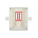 2N ENTRY PANEL FLUSH MOUNT BOX/HELIOS IP VERSO 9155014