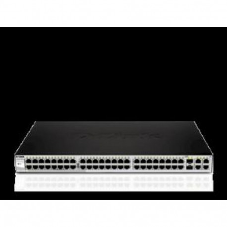 D-link DGS-1210-52, Gigabit Smart Switch with 48 10/100/1000Base-T ports and 4 Gigabit MiniGBIC (SFP