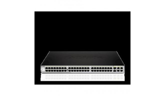 D-link DGS-1210-52, Gigabit Smart Switch with 48 10/100/1000Base-T ports and 4 Gigabit MiniGBIC (SFP