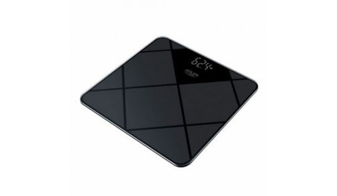 Adler Bathroom Scale AD 8169 Maximum weight (capacity) 180 kg, Accuracy 100 g, Graphite/Black