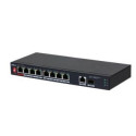 DAHUA Switch||PFS3110-8ET1GT1GF-96|Desktop/pedestal|8x10Base-T / 100Base-TX|1x10Base-T / 100Base-TX 