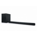 Muse TV Sound bar with wireless subwoofer M-1850SBT Bluetooth, Wireless connection, Black, AUX in, 2