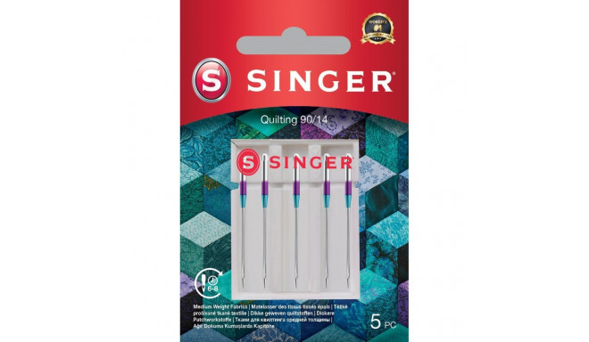 Singer Quilting Needle 90/14 5PK