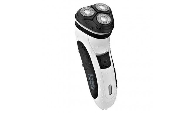 Camry Shaver CR 2915 Charging time 8 h, Number of shaver heads/blades 3, White/Black