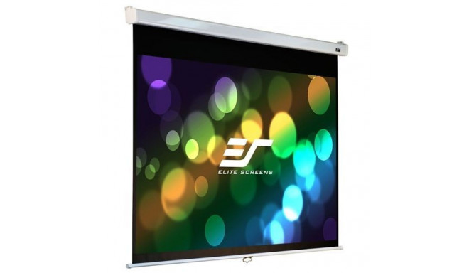 Elite Screens Manual Series M113NWS1 Diagonal 113 ", 1:1, Viewable screen width (W) 203 cm, White