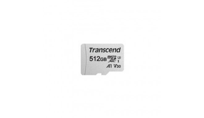 Transcend MEMORY MICRO SDXC 512GB W/A/TS512GUSD300S-A