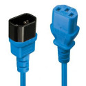 LINDY CABLE POWER IEC EXTENSION 2M/BLUE 30472