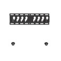 NEOMOUNTS TV SET ACC WALL MOUNT BLACK/23-47" LED-W040