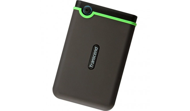 Transcend External HDD||StoreJet|1TB|USB 3.0|Colour Green|TS1TSJ25M3S