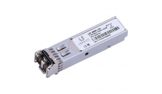 UBIQUITI UF-MM-1G SFP, Multi-Mode Fiber, Dual LC, 10/100/1000 Mbit/s, Wavelength 850 nm, Maximum tra