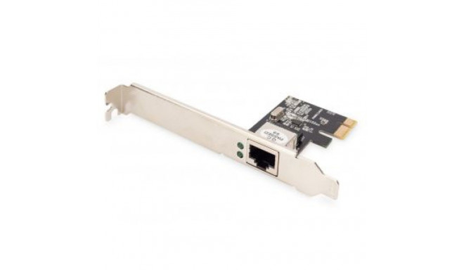 Digitus Gigabit Ethernet PCI Express Card 32-bit, low profile bracket, Realtek RTL8111H DN-10130-1