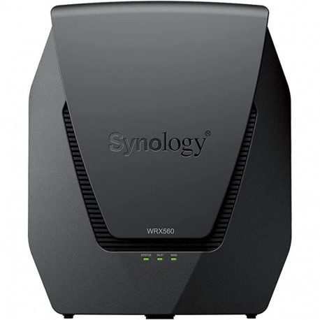 Synology Dual-Band Wi-Fi 6 Router WRX560 802.11ax, 600+2400 Mbit/s, 10/100/1000 Mbit/s, Ethernet LAN