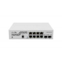 Mikrotik Cloud Router Switch CSS610-8G-2S+IN Web managed, Rackmountable, 1 Gbps (RJ-45) ports quanti