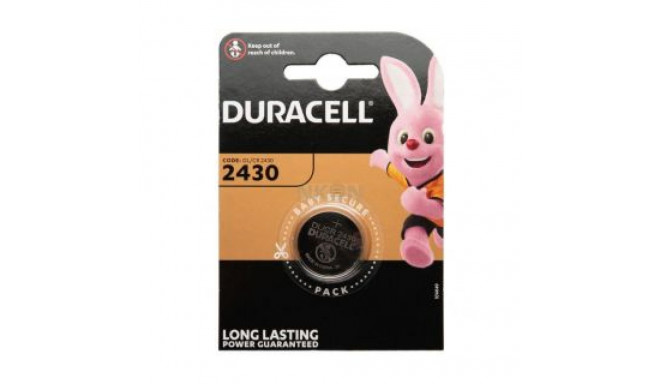 Duracell Battery DL2430 BL1 CR2430, Lithium, 1 pc(s)