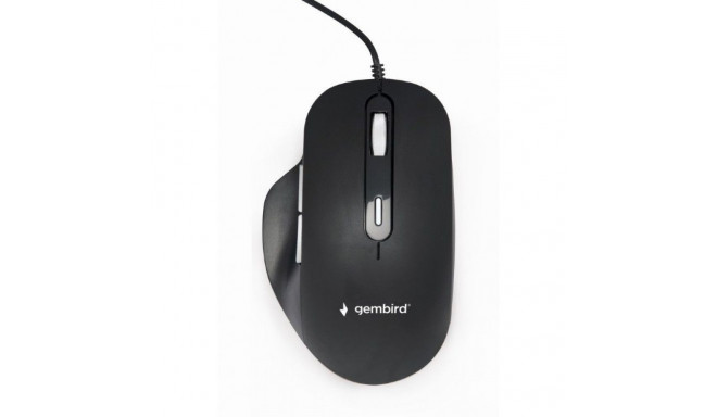 Gembird Optical USB LED Mouse MUS-6B-02 Black