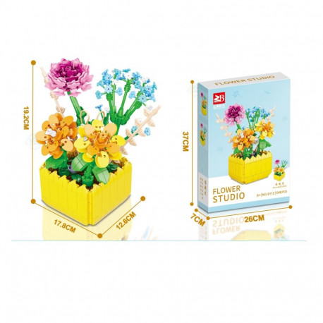 Klotsikomplekt Roosid 549 osa