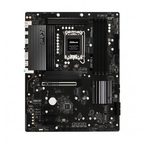 ASRock Z890 Pro-A Intel Z890 LGA 1851 (Socket V1) ATX emaplaat