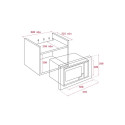 Teka ML 8200 BIS integreeritav grillmikrolaineahi 20 L 700 W must