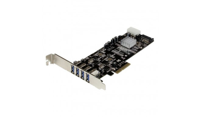 StarTech.com 4 Port PCI Express (PCIe) SuperSpeed USB 3.0 Card Adapter w/ 2 Dedicated 5Gbps Channels