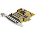 StarTech.com 8-Port PCI Express RS232 Serial Adapter Card, PCIe RS232 Serial Card, 16C1050 UART, Mul