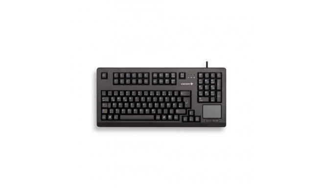 CHERRY TouchBoard G80-11900 universaalne USB QWERTZ saksa must klaviatuur