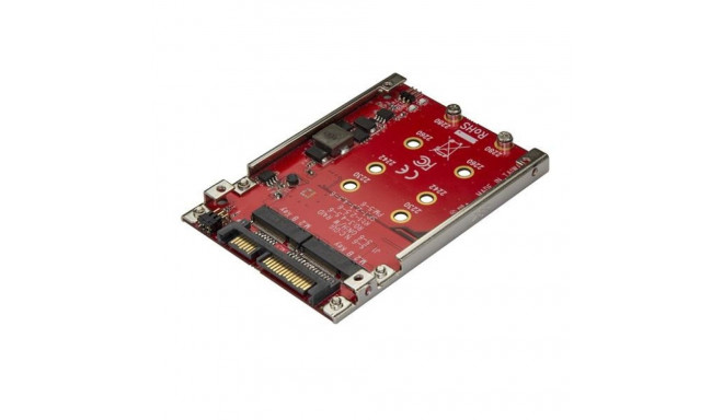 StarTech.com Dual-Slot M.2 Drive to SATA Adapter for 2.5" Drive Bay - RAID