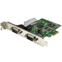 StarTech.com 2-pordiline PCI Expressi jadakaart 16C1050 UART-iga - RS232