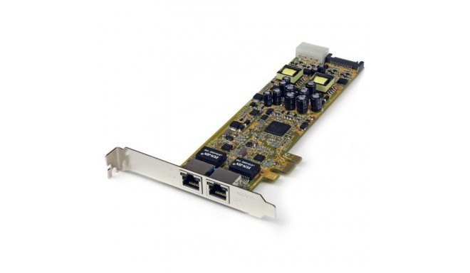 StarTech.com kahe pordiga PCI Express Gigabit Ethernet PCIe võrgukaardi adapter - PoE/PSE