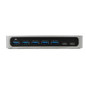 StarTech.com 7 pordiga USB C jaotur kiirlaadimispordiga - USB-C 5x USB-A 2x USB-C (USB 3.0 SuperSpee