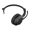 Jabra Evolve2 65 USB-A UC Mono laadimisalusega - Must