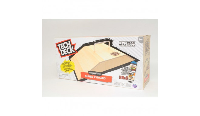 Tech Deck Performance Series, Shred Pyramid Set with Metal Rail and Exclusive Blind Fingerboard, Mad