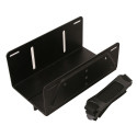 Techly ICA-CS 62 CPU holder Desk-mounted CPU holder Black