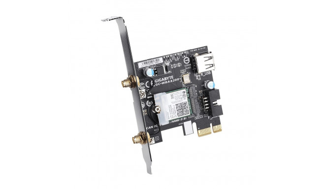 GIGABYTE GC-WBAX200 võrgukaart Sisemine WLAN / Bluetooth 2400 Mbit/s